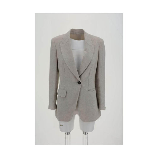 Brunello Cucinelli Linen Blazer BR-MH5477221C169-IT42 | L