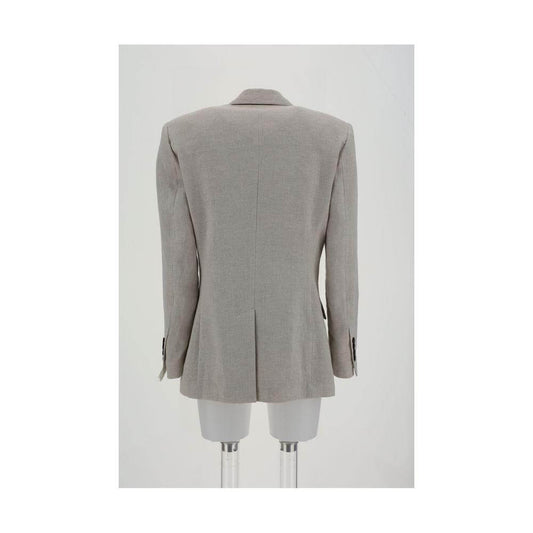 Brunello Cucinelli Linen Blazer BR-MH5477221C169-IT42 | L