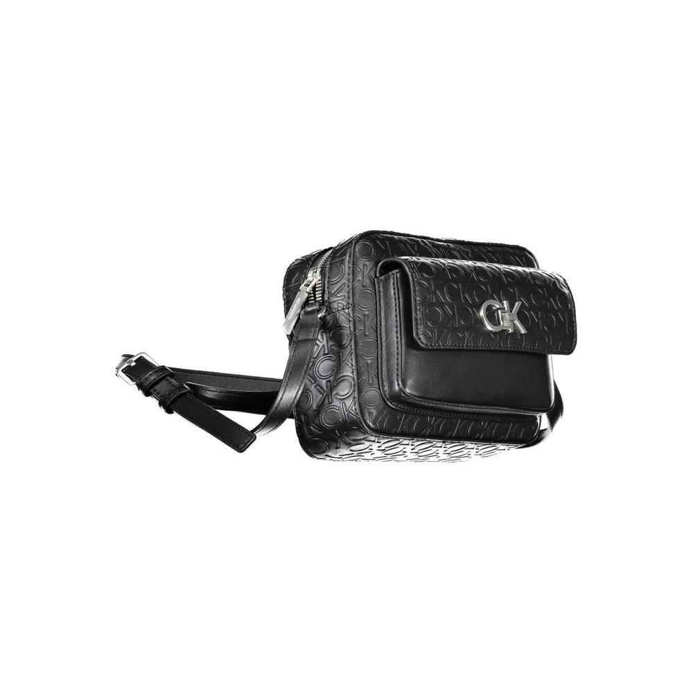 Calvin Klein Black Polyester Handbag CA-26265