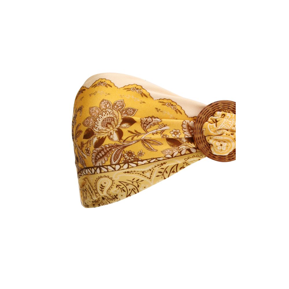 Zimmermann Yellow Lycra Bikini