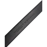 Dolce & Gabbana Black Calf Leather Classic Metal Buckle Belt BEL9343-90