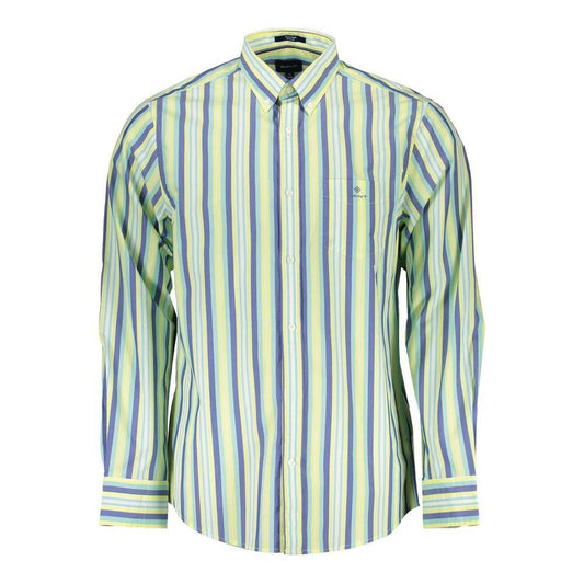 Gant Yellow Cotton Men Shirt 1728,67403481248,Clothing,Gant,M,Men,Men - Clothing,New with tags,S,Shirts - Men - Clothing,Yellow GA-14147-S