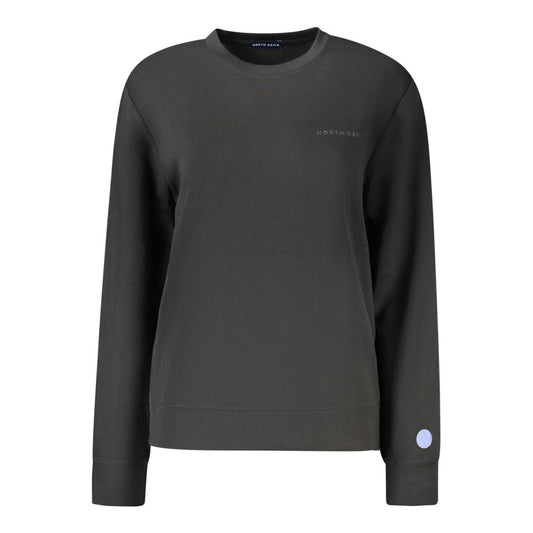 North Sails Black Polyester Women Sweater