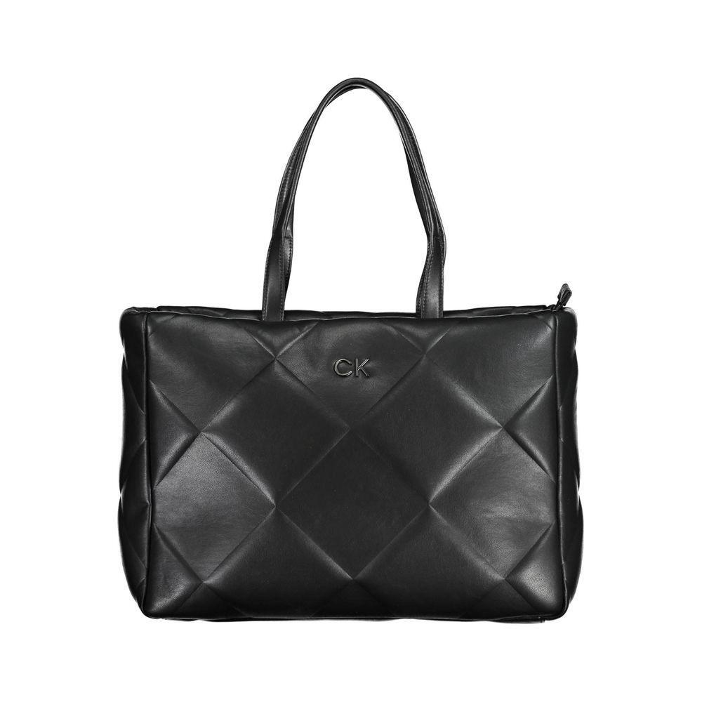 Calvin Klein Black Polyester Handbag CA-26298