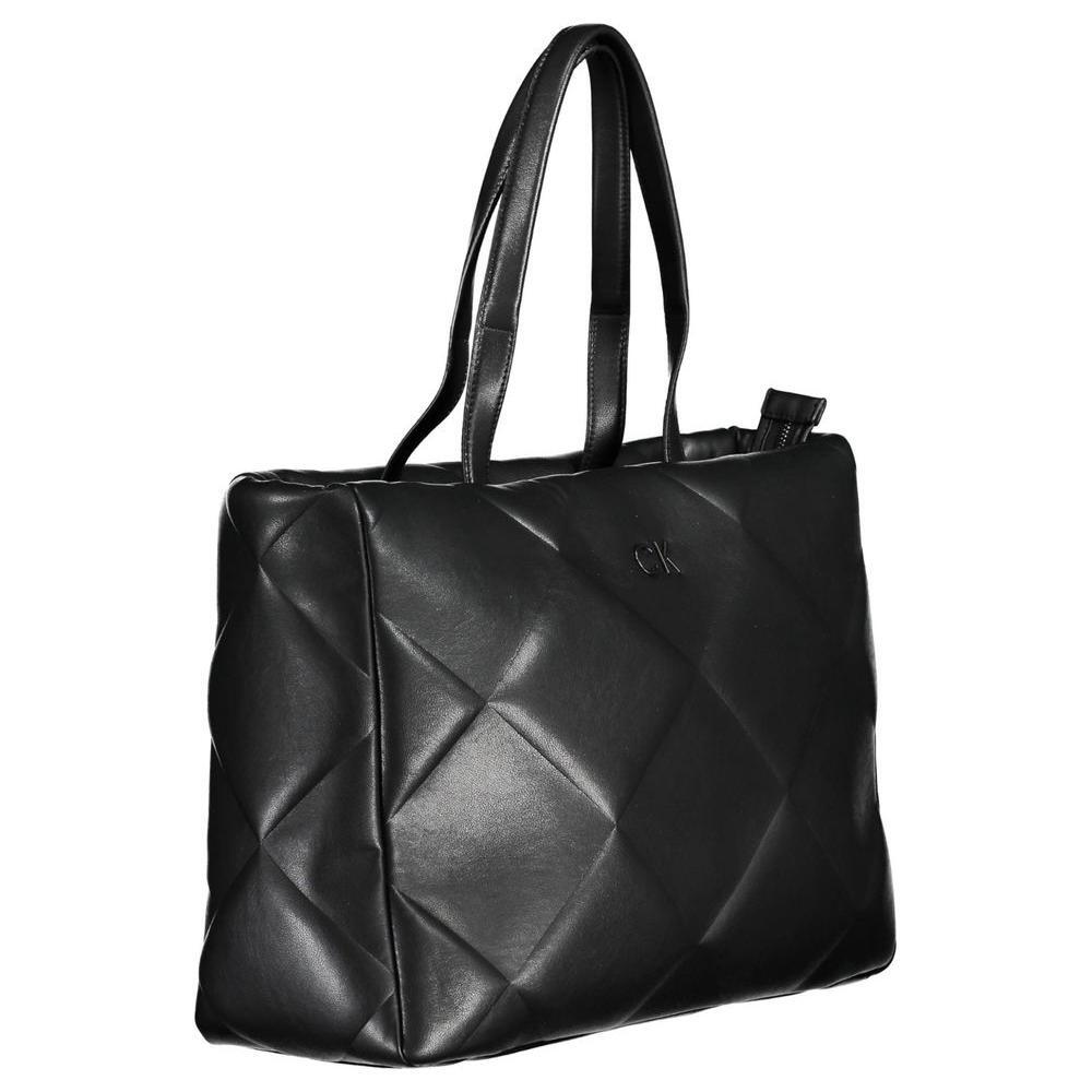 Calvin Klein Black Polyester Handbag CA-26298
