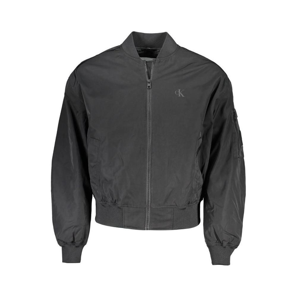 Calvin Klein Sleek Long Sleeve Zip-Up Jacket CA-26270-XXL