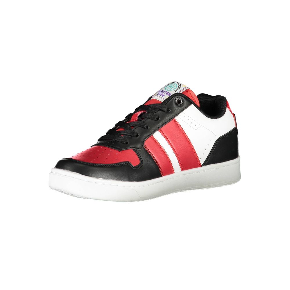 Sergio Tacchini Black Polyester Sneaker