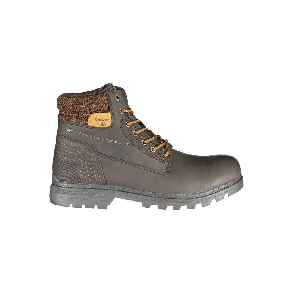Carrera Elegant Lace-Up Contrast Detail Boots 1728,67403481248,Boots - Men - Shoes,Brown,Carrera,EU40/US7,EU41/US8,EU42/US9,EU43/US10,EU44/US11,EU45/US12,EU46,Men,Men - Shoes,New with tags,Shoes CA-25558-EU40/US7