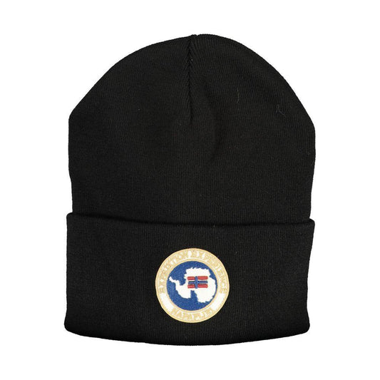 Napapijri Black Marabou Men Hat 1728,67403481248,Accessories,Black,Hats & Caps - Men - Accessories,Men,Men - Accessories,Napapijri,New with tags NA-24960