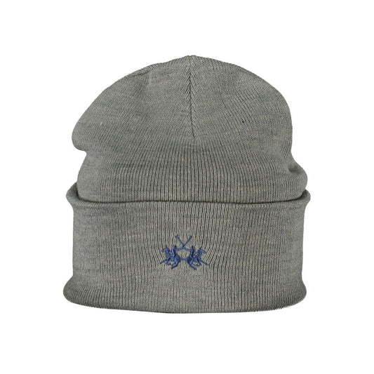 La Martina Gray Polyester Hats & Cap 1728,67403481248,Accessories,Gray,Hats & Caps - Men - Accessories,La Martina,Men,Men - Accessories,New with tags LA-27038