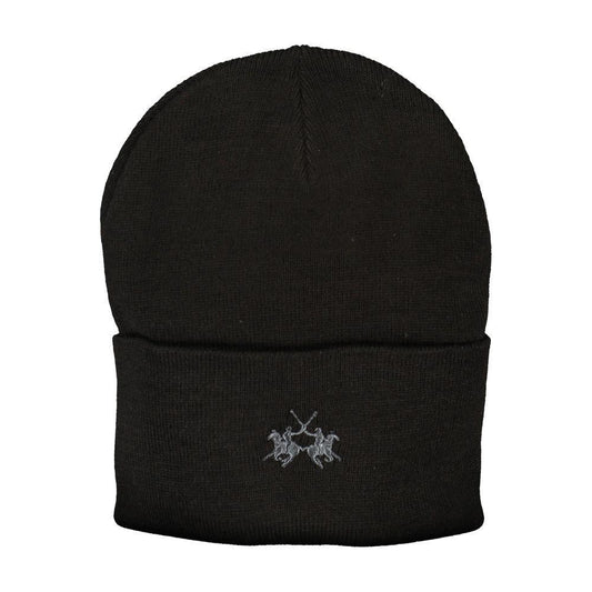 La Martina Black Polyester Hats & Cap 1728,67403481248,Accessories,Black,Hats & Caps - Men - Accessories,La Martina,Men,Men - Accessories,New with tags LA-27043