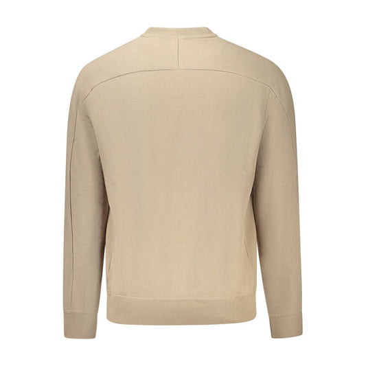 Hugo Boss Beige Cotton Men Sweater BO-34550-S