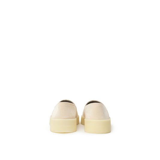 Fear Of God Beige Leather Slip-On Loafer FE-9269672-EU43/US10