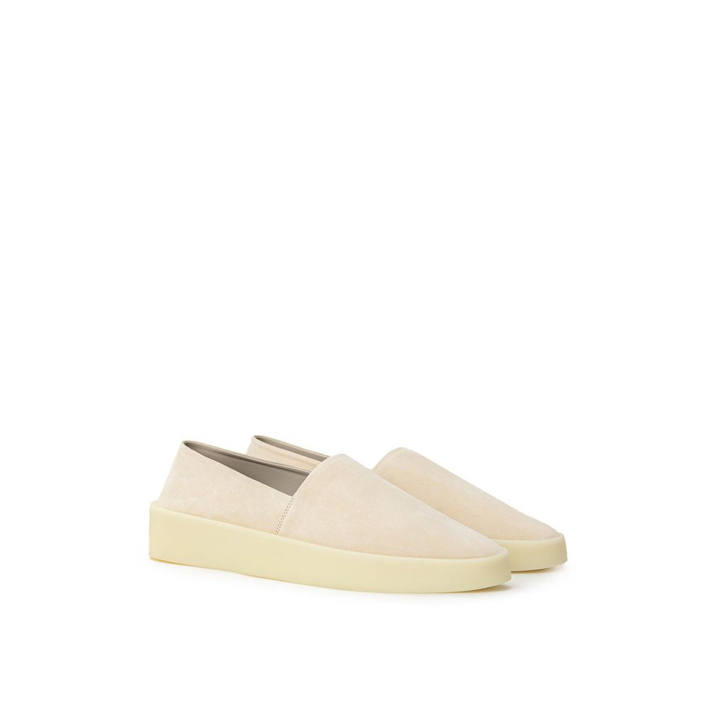 Fear Of God Beige Leather Slip-On Loafer FE-9269672-EU43/US10