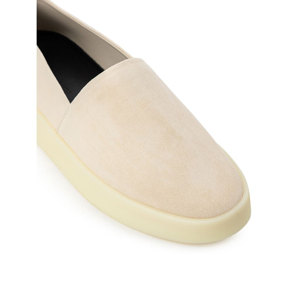 Fear Of God Beige Leather Slip-On Loafer FE-9269672-EU43/US10