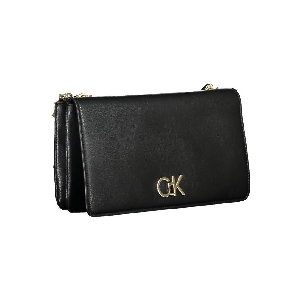 Calvin Klein Black Polyester Handbag CA-26025