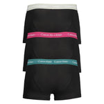 Calvin Klein Black Cotton Underwear CA-30111-S