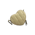 COACH Heart Small Quilted Leather Crossbody Bag Purse 98263