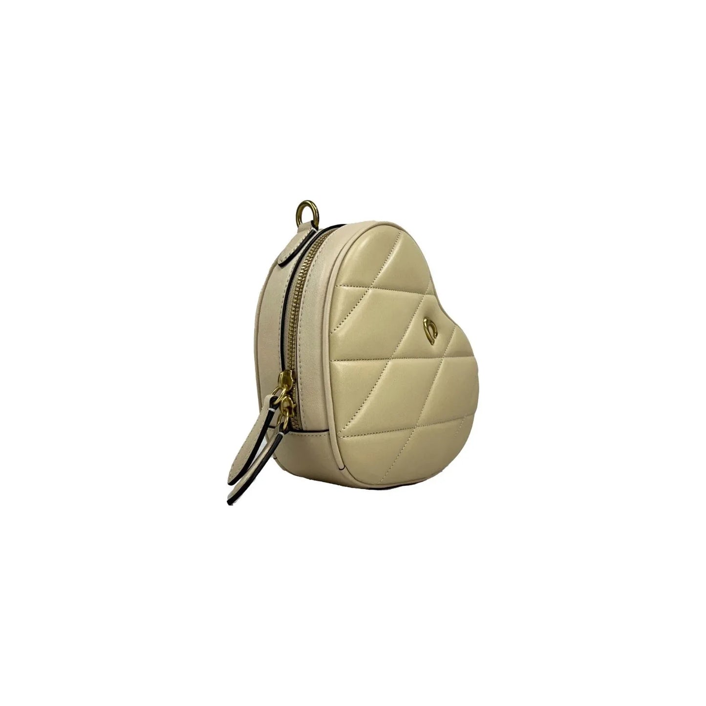COACH Heart Small Quilted Leather Crossbody Bag Purse 98263
