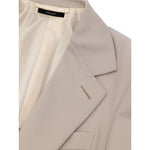 Tom Ford Beige Wool Suit & Blazer TO-8684672-IT46 | S