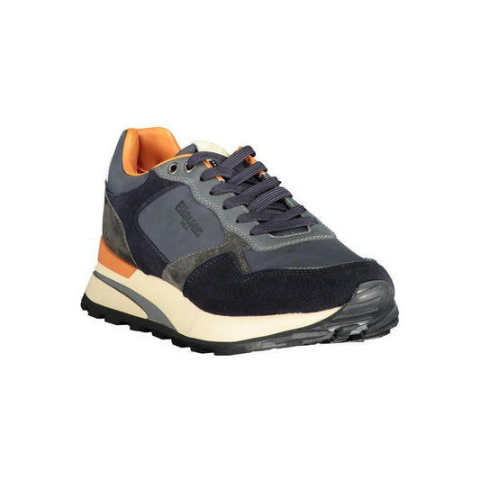 Blauer Blue Polyethylene Men Sneaker BL-33857-EU40/US7