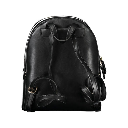 Mario Valentino Black Polyethylene Women Backpack VA-33519