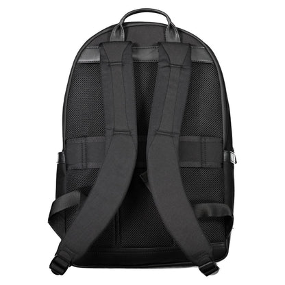 Tommy Hilfiger Black Nylon Backpack