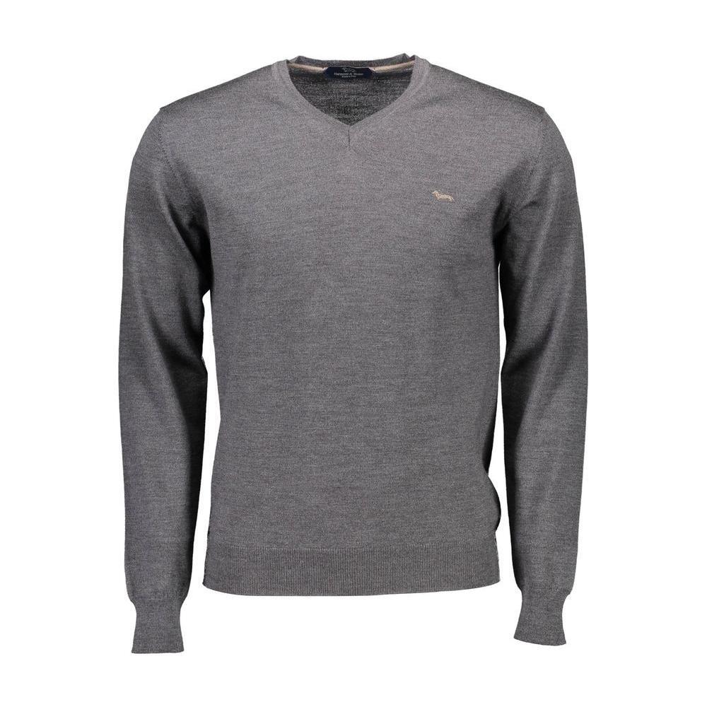 Harmont & Blaine Brown Wool Men Sweater HA-37321-XL