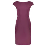 Patrizia Pepe Purple Elastane Dress PA-29574-XS
