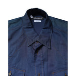 Dolce & Gabbana Blue Cotton GOLD Long Sleeves Casual Shirt TSH87804-39