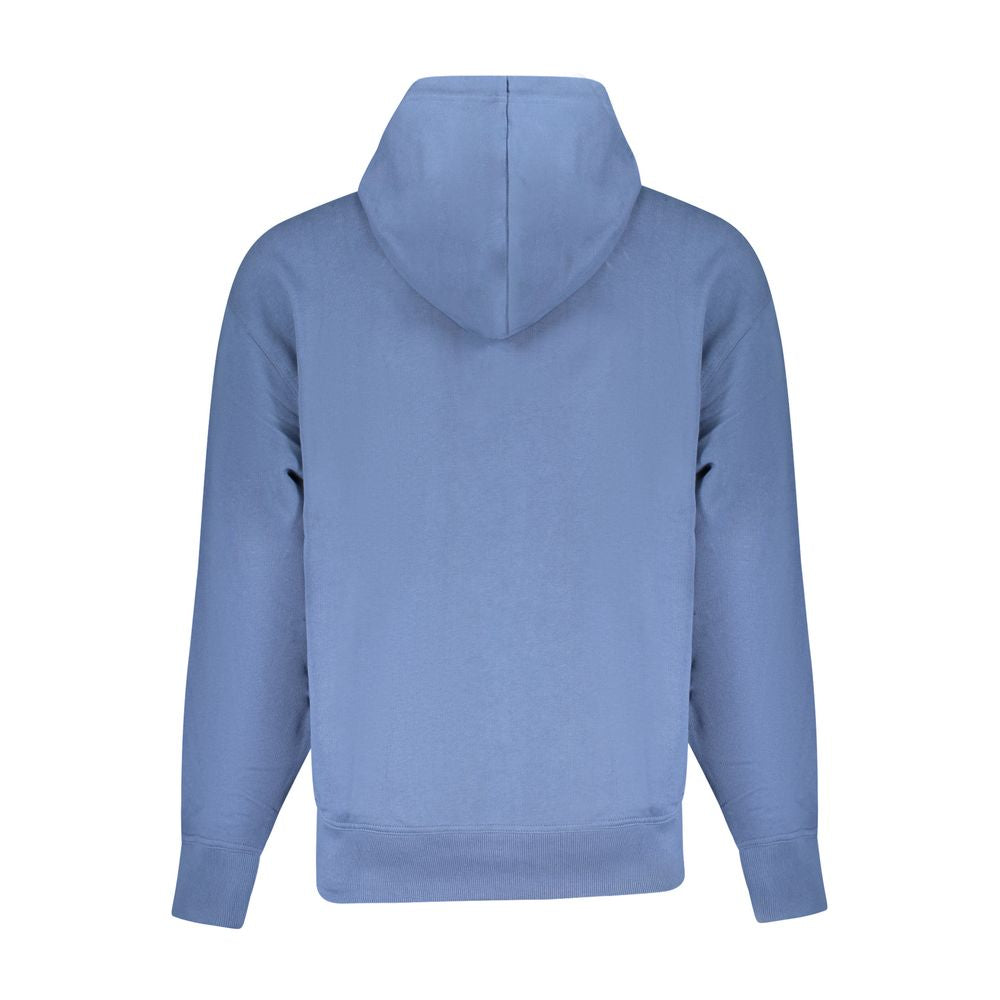 Hugo Boss Blue Cotton Men Sweater