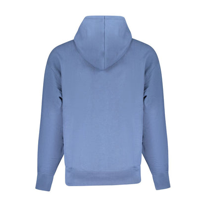 Hugo Boss Blue Cotton Men Sweater