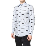 Dolce & Gabbana Light Blue Cotton MARTINI Formal Dress Shirt TSH87805-39