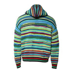 Dolce & Gabbana Multicolor Cotton Hooded Pullover Sweater TSH90262-48