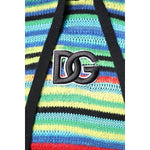 Dolce & Gabbana Multicolor Cotton Hooded Pullover Sweater TSH90262-48
