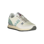 Napapijri Chic White Lace-Up Sports Sneakers with Contrast Detail NA-23090-EU38/US8
