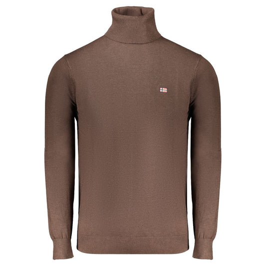 Norway 1963 Brown Polyester Sweater NO-32289-3XL