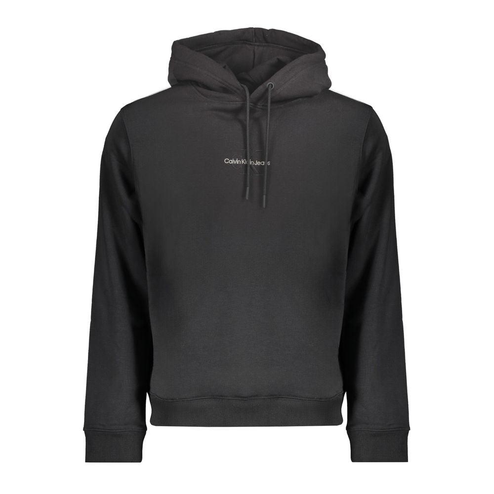Calvin Klein Black Cotton Sweater CA-32337-XL