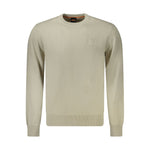 Hugo Boss Beige Cotton Men Sweater BO-33097-M