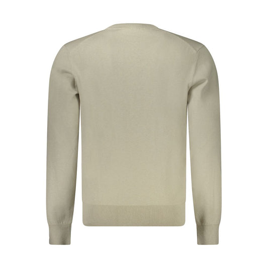 Hugo Boss Beige Cotton Men Sweater BO-33097-M