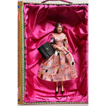 Dolce & Gabbana Pink Dress Ceramic Porcelain Fashion Leather Sicily Dolls SMY11082