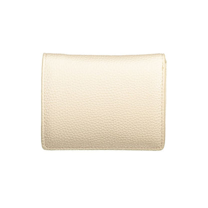 Mario Valentino Beige Polyurethane Women Wallet