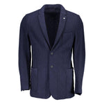 Gant Blue Wool Men Jacket 1728,67403481248,Blue,Clothing,Gant,IT46 | S,Jackets - Men - Clothing,Men,Men - Clothing,New with tags GA-1362-IT46 | S