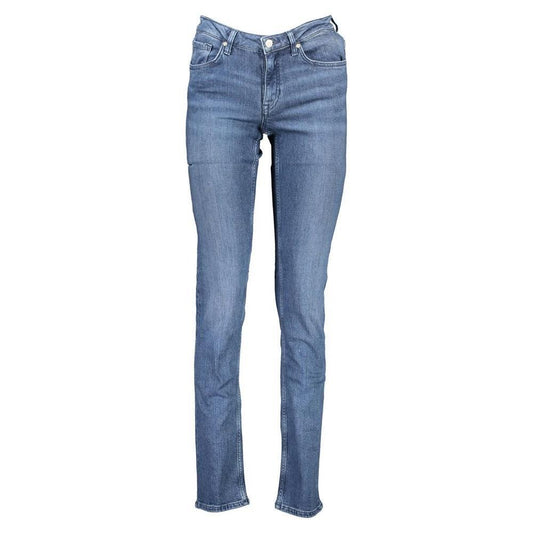 Gant Blue Lyocell Women's Jeans 1728,67403481248,Blue,Clothing,Gant,Jeans & Pants - Women - Clothing,New with tags,W27 | L34,Women,Women - Clothing GA-1414-W27 | L34