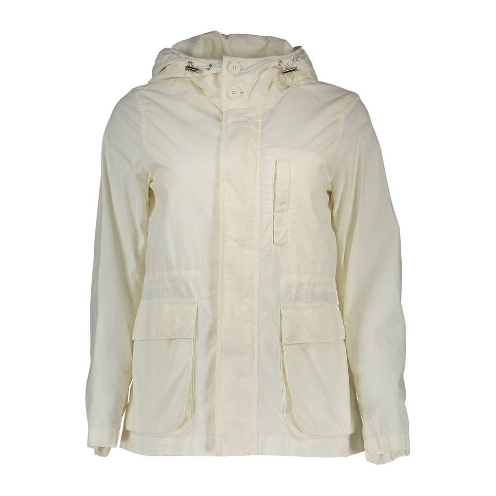 Gant White Cotton Women Jacket 1728,67403481248,Clothing,Gant,Jackets & Coats - Women - Clothing,New with tags,White,Women,Women - Clothing,XS GA-1930-XS