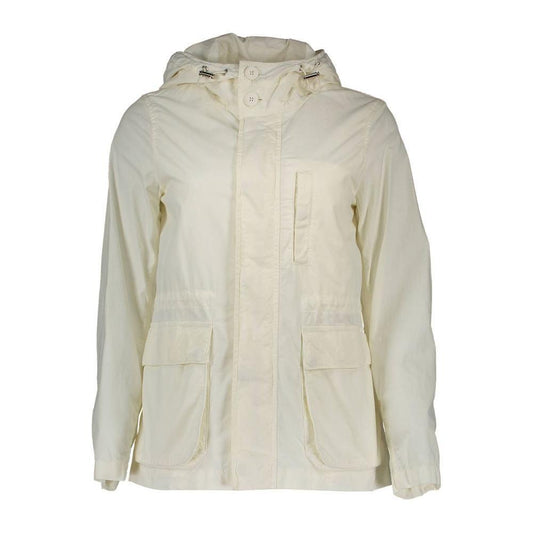 Gant White Cotton Women Jacket 1728,67403481248,Clothing,Gant,Jackets & Coats - Women - Clothing,New with tags,White,Women,Women - Clothing,XS GA-1930-XS