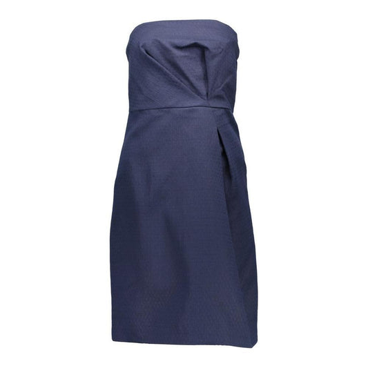 Gant Blue Cotton Women Dress 1728,40,67403481248,Blue,Clothing,Dresses - Women - Clothing,Gant,New with tags,Women,Women - Clothing GA-3487-40