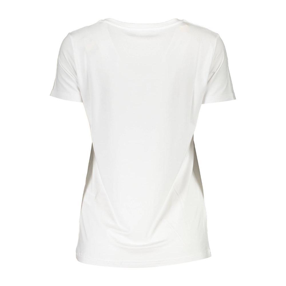 Scervino Street White Elastane Women T-Shirt SC-3844-XS