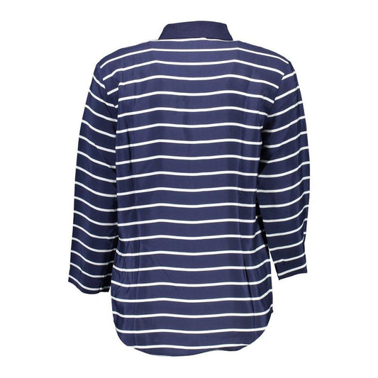 Gant Blue Viscose Women Polo Shirt 1728,34,67403481248,Blue,Clothing,Gant,New with tags,Polo Shirt - Women - Clothing,Women,Women - Clothing GA-4613-34