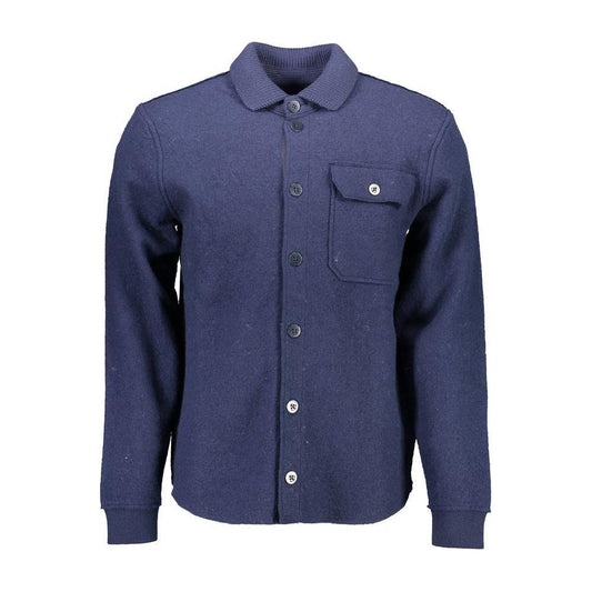 Gant Blue Wool Men Sweater 1728,67403481248,Blue,Clothing,Gant,Men,Men - Clothing,New with tags,S,Sweaters - Men - Clothing GA-5202-S